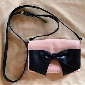 Kate Spade Bow Crossbody Bag in Pink